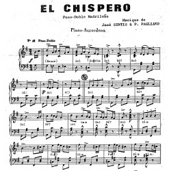 Partition EL CHISPERO