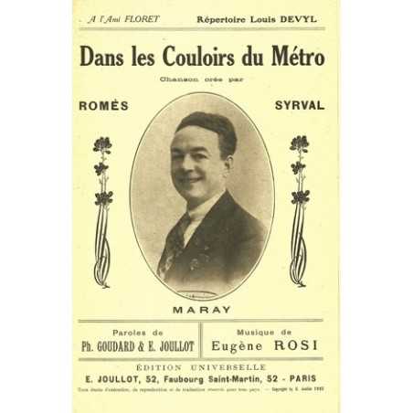 DANS LES COULOIRS DU MÉTRO