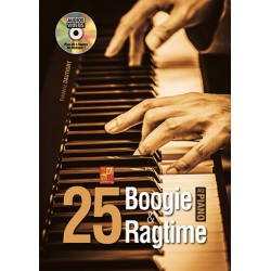 Method 25 BOOGIE & RAGTIME AU PIANO Frédéric Dautigny