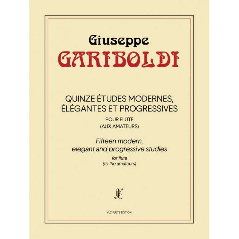 Partition QUINZE ÉTUDES MODERNES ÉLÉGANTES ET PROGRESSIVES Giuseppe Gariboldi