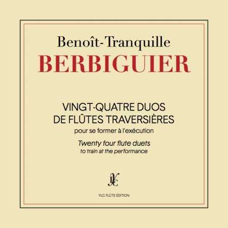 VINGT QUATRE DUOS DE FLÛTES TRAVERSIÈRES