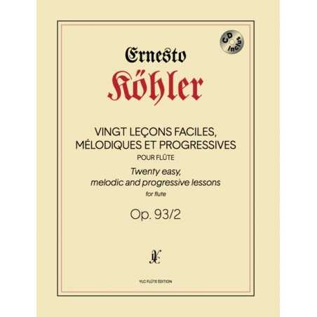 TWENTY EASY, MELODIC AND PROGRESSIVES LESSONS OP.93/2 (+CD)