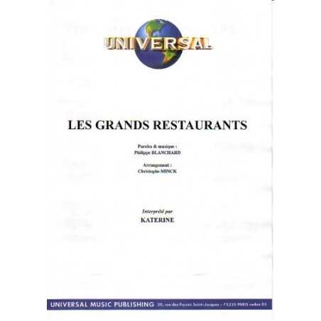 LES GRANDS RESTAURANTS