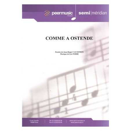 COMME A OSTENDE