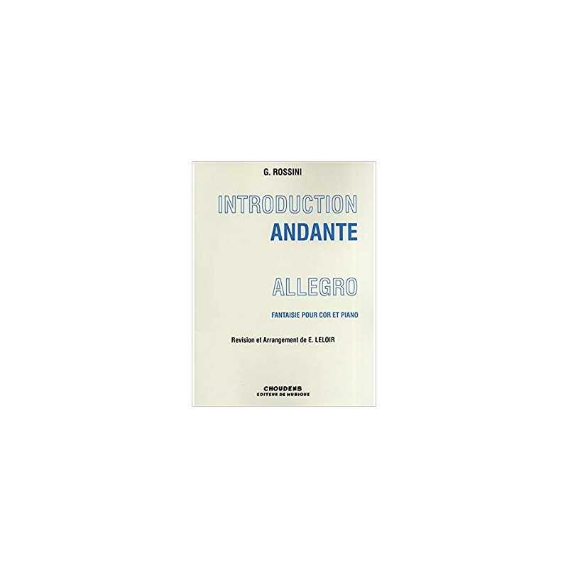 Partition INTRODUCTION ANDANTE ALLEGRO Gioacchino ROSSINI