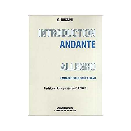 INTRODUCTION ANDANTE ALLEGRO