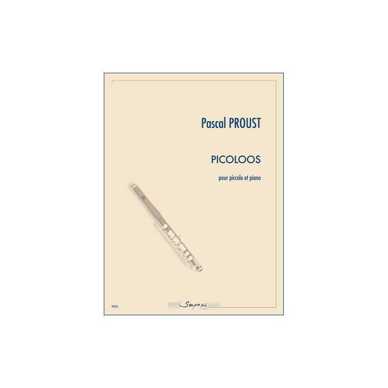 Sheet music PICOLOOS Pascal Proust