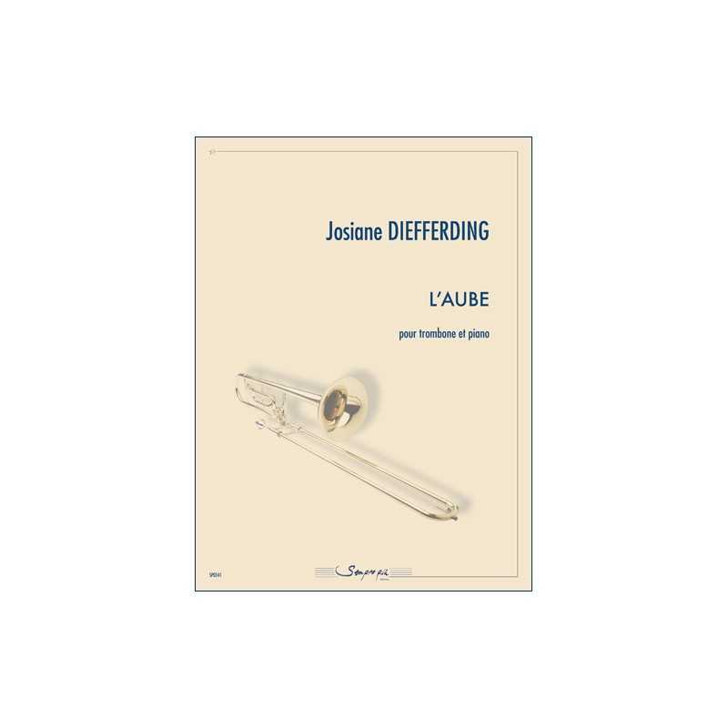 Sheet music L'AUBE Josiane Diefferding