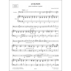 Sheet music AVIGNON Jérôme Naulais