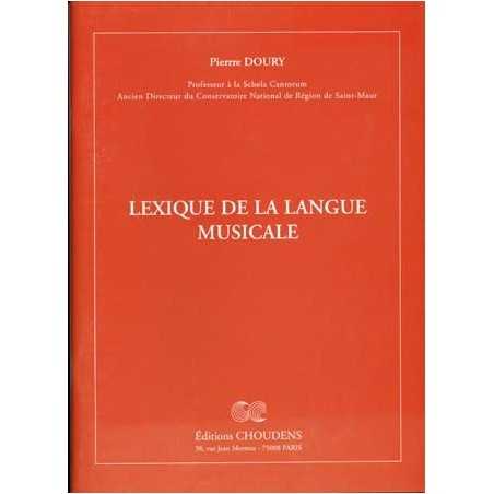 LEXIQUE DE LA LANGUE MUSICALE