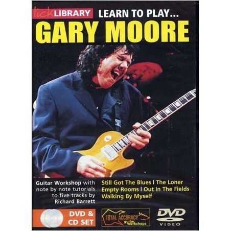 DVD LEARN TO PLAY GARY MOORE