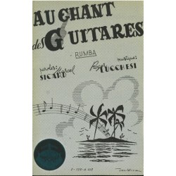 Partition AU CHANT DES GUITARES