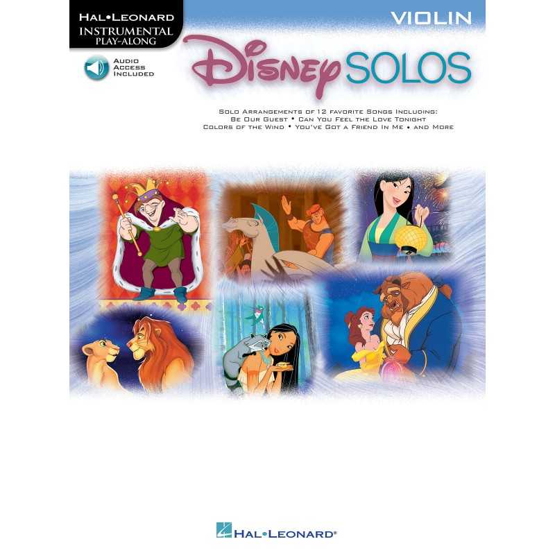 Songbook DISNEY SOLOS FOR VIOLIN
