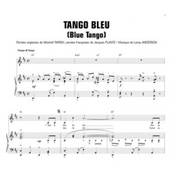 Sheet music TANGO BLEU (BLUE TANGO) Tino Rossi
