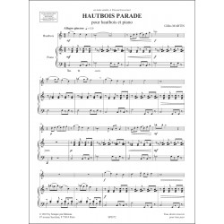 Sheet music HAUTBOIS PARADE Gilles Martin