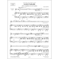 Sheet music SAXO PARADE Gilles Martin