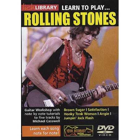 DVD LEARN TO PLAY THE ROLLING STONES
