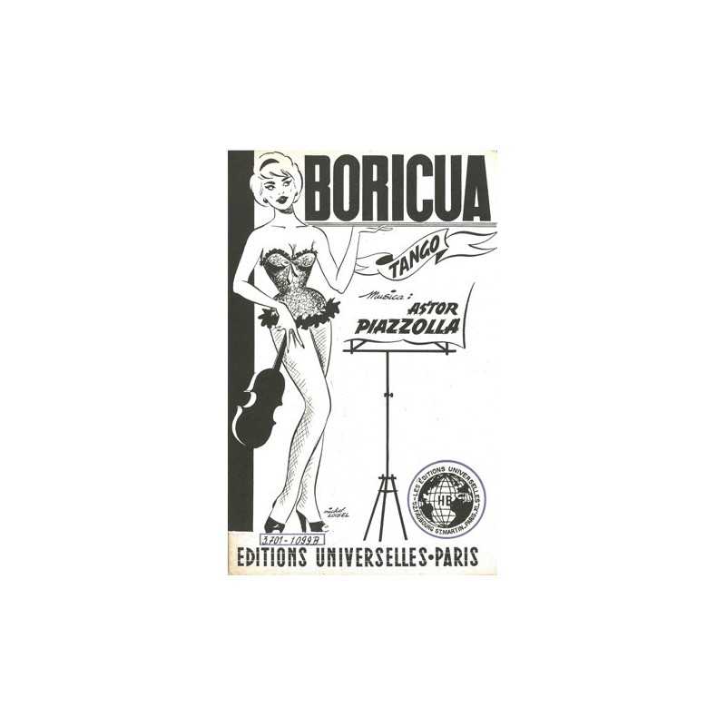 Partition BORICUA Astor PIAZZOLLA