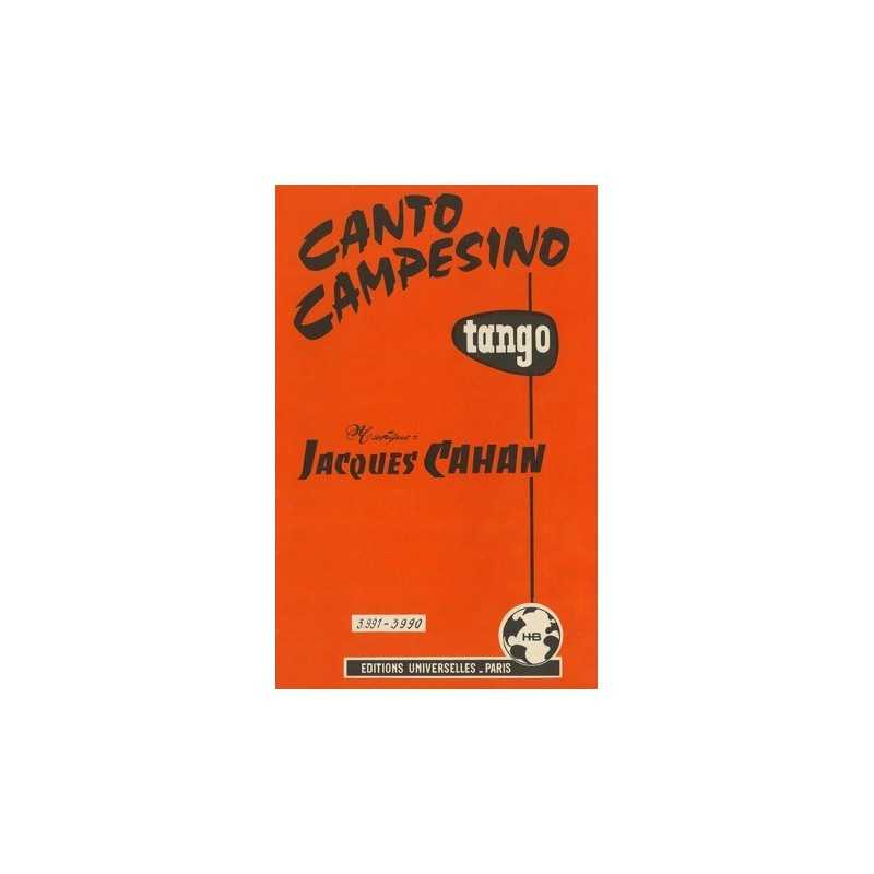 Partition CANTO CAMPESINO
