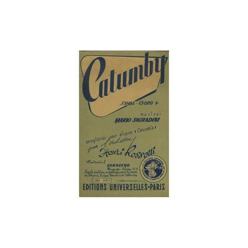 Partition CATUMBY Henri ROSSOTTI