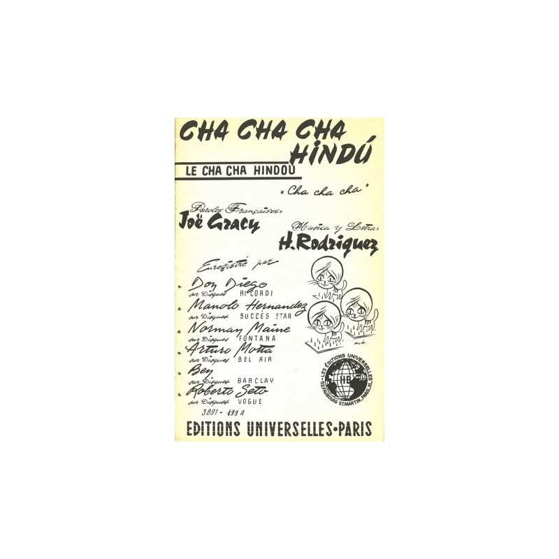 Partition CHA CHA CHA HINDU Don DIEGO