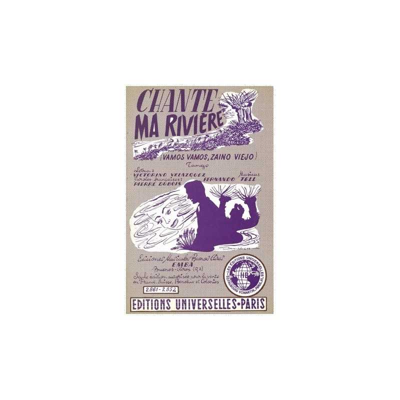 Partition CHANTE MA RIVIÈRE