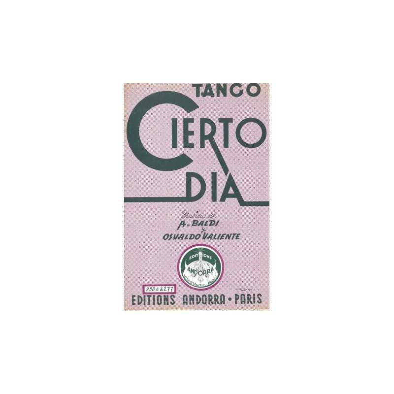 Partition CIERTO DIA