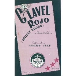 Partition CLAVEL ROJO