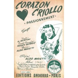 Partition CORAZON CRIOLLO