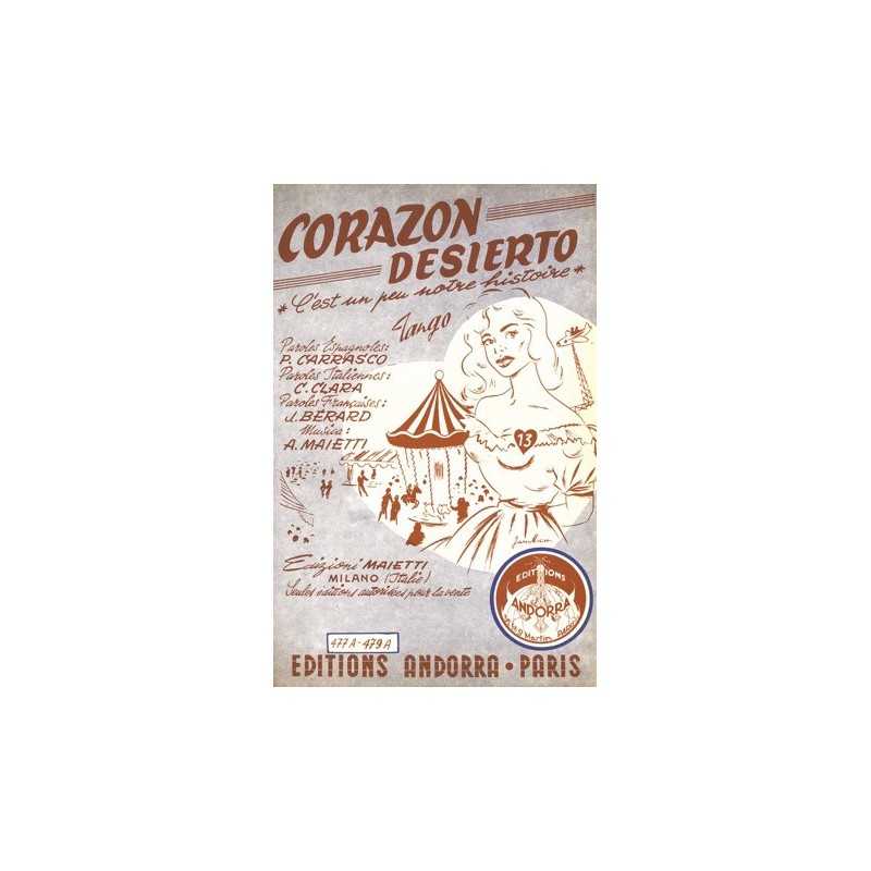 Partition CORAZON DESIERTO