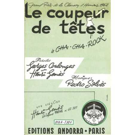 LE COUPEUR DE TÊTES - JE NE SAIS RIEN DE TOI