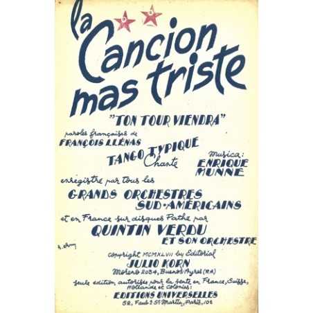 LA CANCION MAS TRISTE