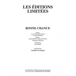 Partition BONNE CHANCE CABALLERO & JEANJASS