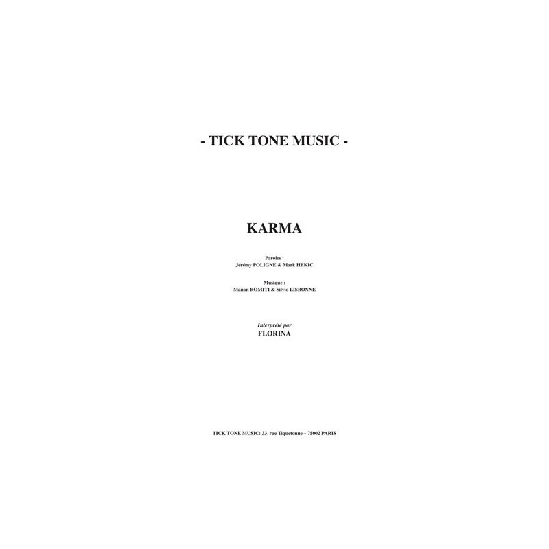 Partition KARMA FLORINA