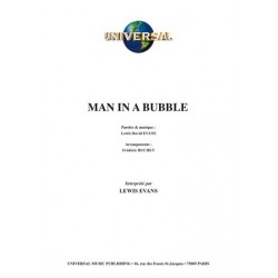 Partition MAN IN A BUBBLE LEWIS EVANS