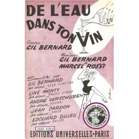 DANS L'EAU DE TON VIN - JOLIE COMME TU ES