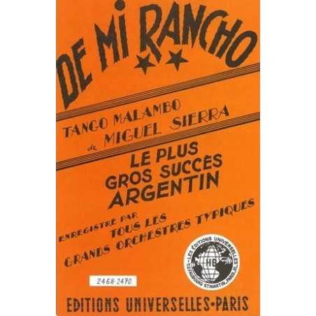 DE MI RANCHO - TANGO MYSTÉRIEUX