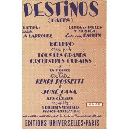 DESTINOS - NEGRO JOSÉ