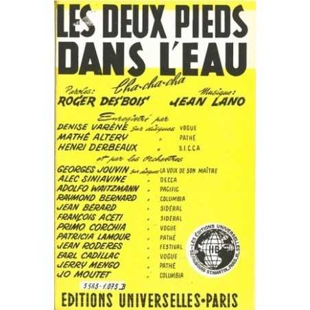 LES DEUX PIEDS DANS L'EAU - CHA CHA CHA IN SAX