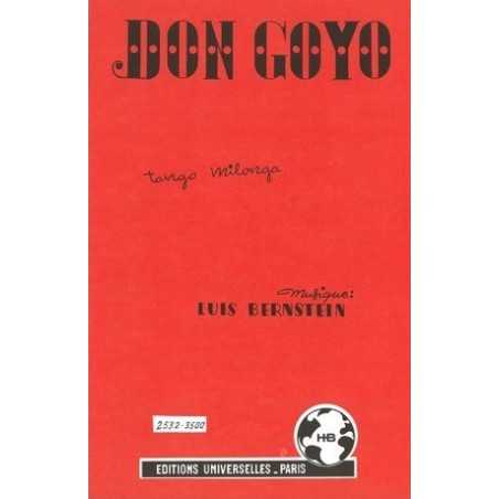 DON GOYO - CONFIDENCES