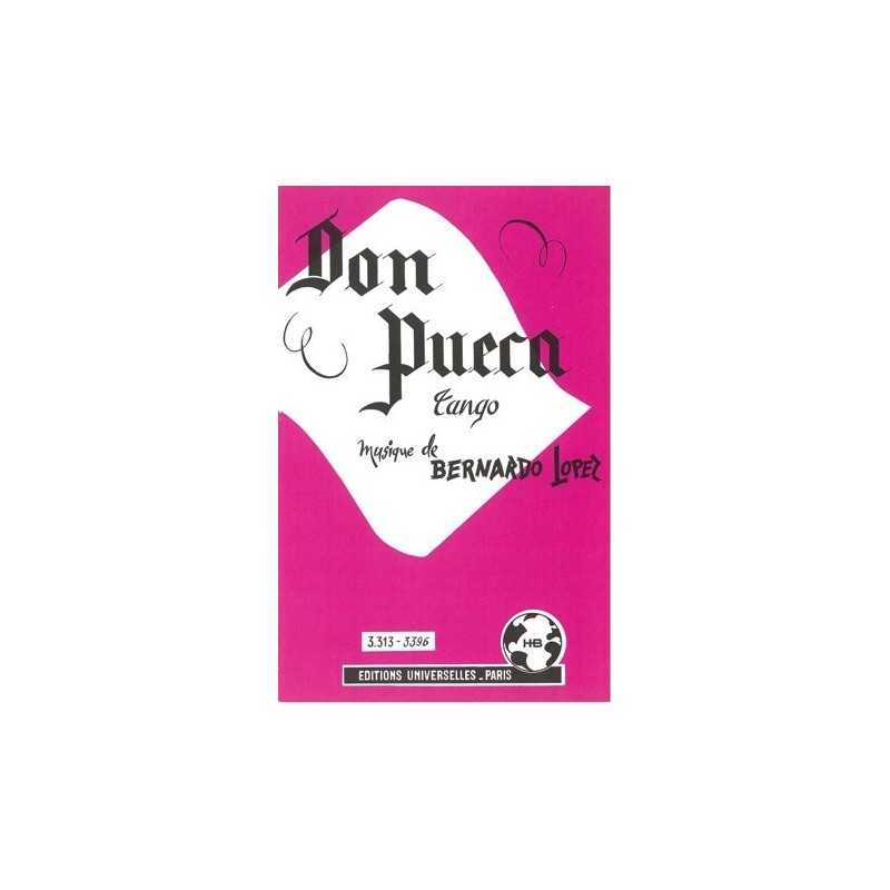 Partition DON PUECA Bernardo LOPEZ
