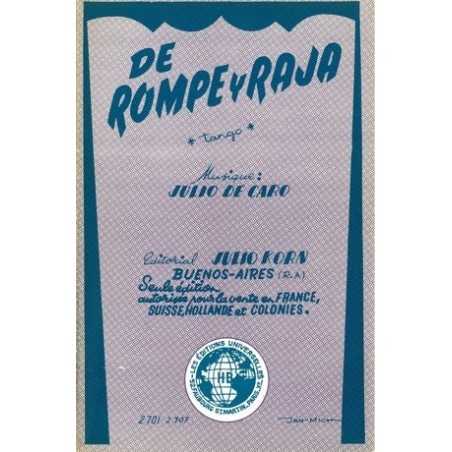 DE ROMPE Y RAJA - AGUA DULCE