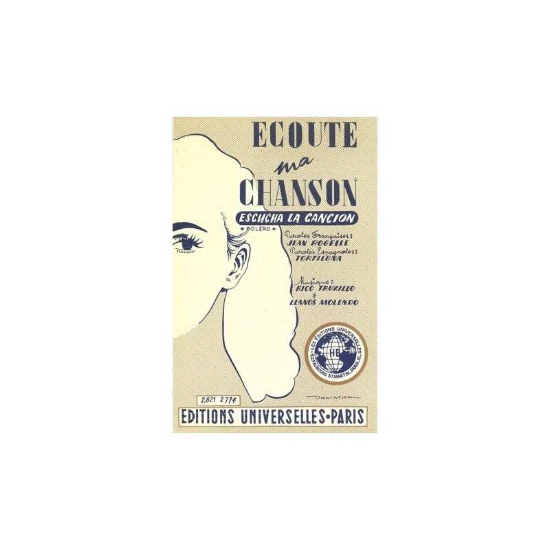 Partition ÉCOUTE MA CHANSON