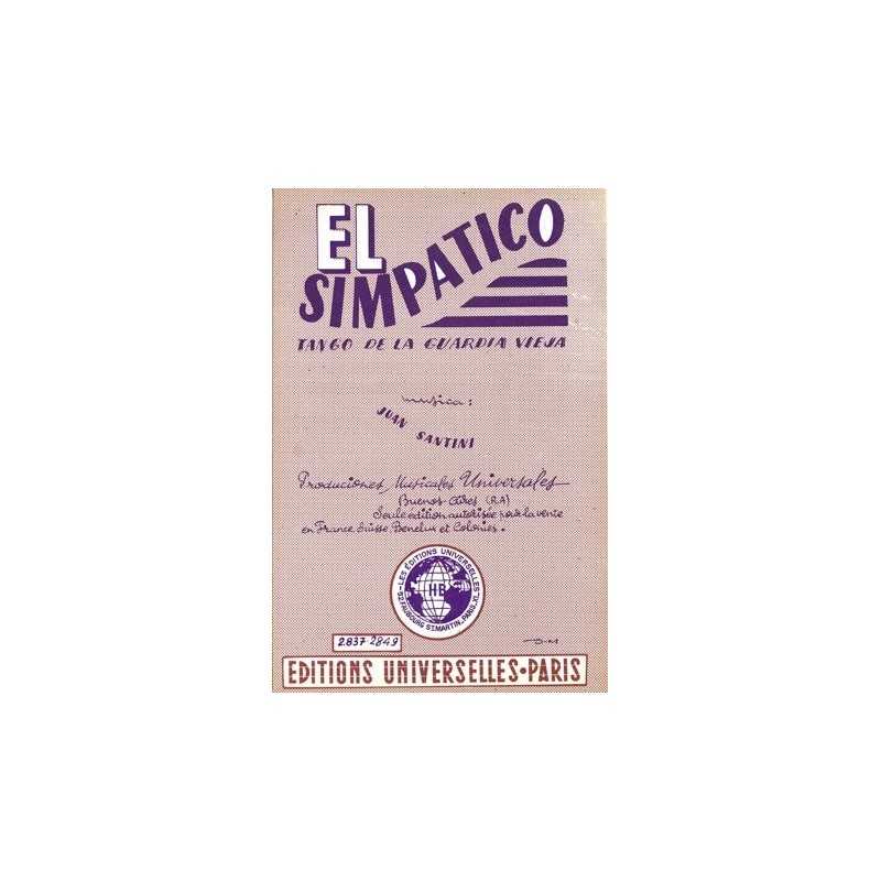 Partition EL SIMPATICO