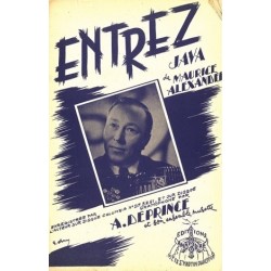 Partition ENTREZ Maurice ALEXANDER