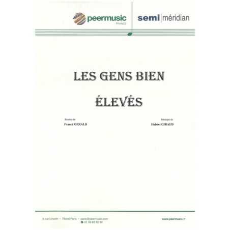 LES GENS BIEN ÉLEVÉS