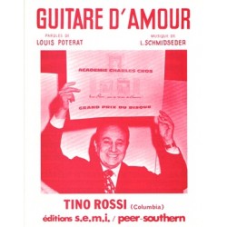 Sheet music GUITARE D'AMOUR Tino Rossi