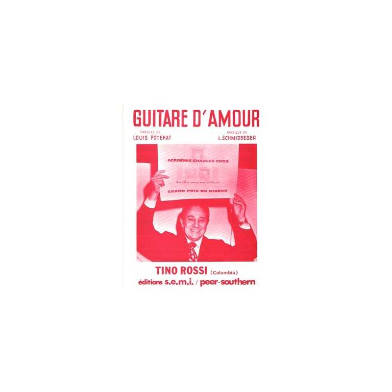 Sheet music GUITARE D'AMOUR Tino Rossi