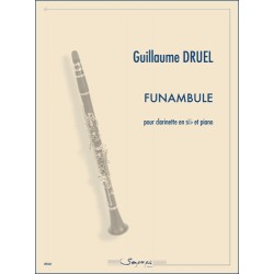 Sheet music FUNAMBULE Guillaume Druel