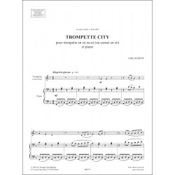 Partition TROMPETTE CITY Gilles Martin